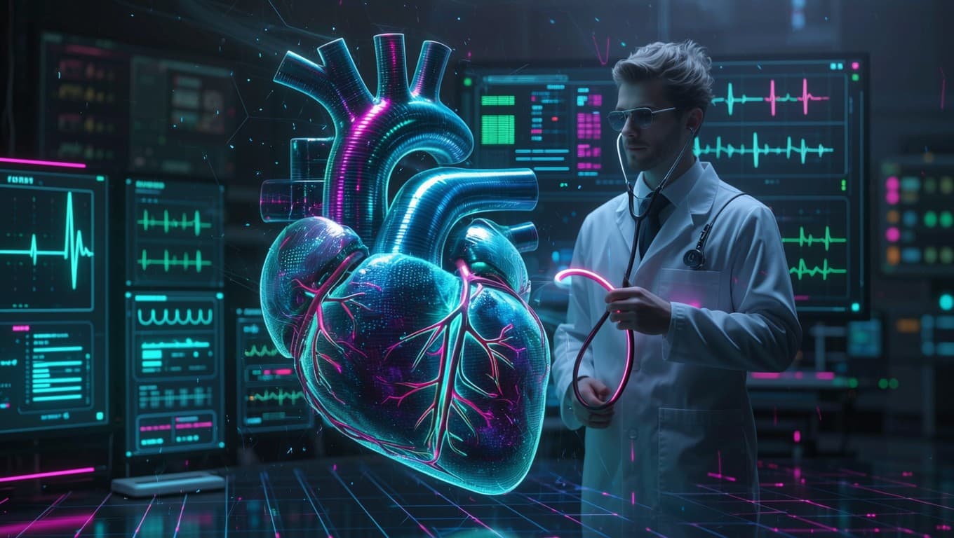 Futuristische Herztechnologie – KI Kardioanalyse